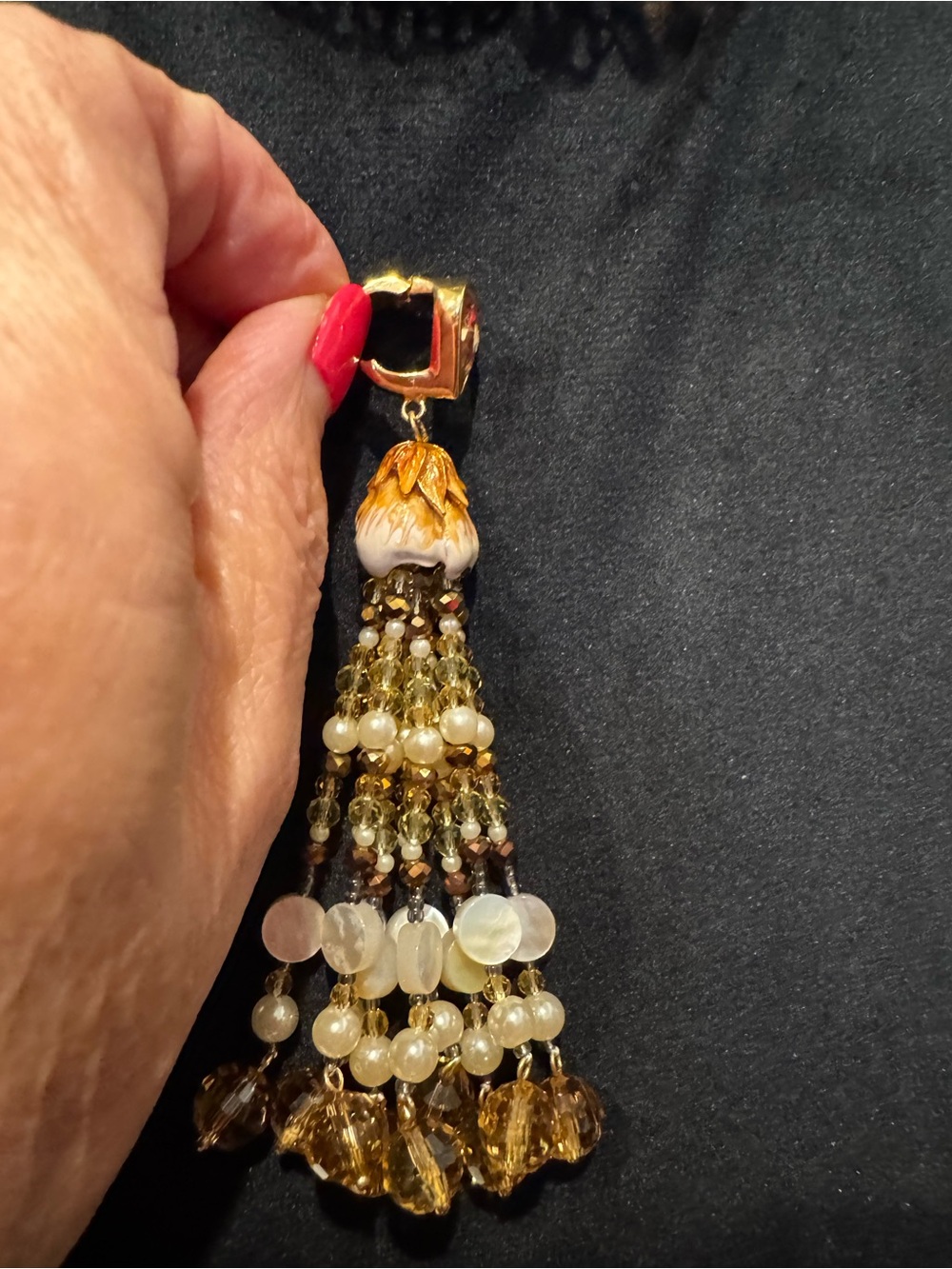 Jay Strongwater detachable pendant Necklace - Picture 5 of 12